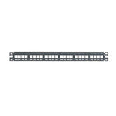 Panduit® NKPP24FMY NetKey 24-Port Flush Mount Modular Patch Panel